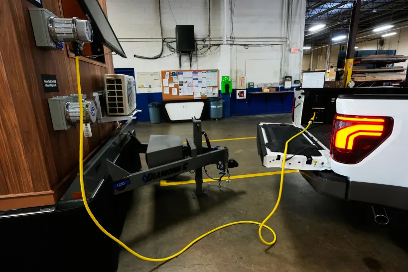 Need Backup Power? Automakers Want You to Look No Further Than Their Vehicles in Your Driveway