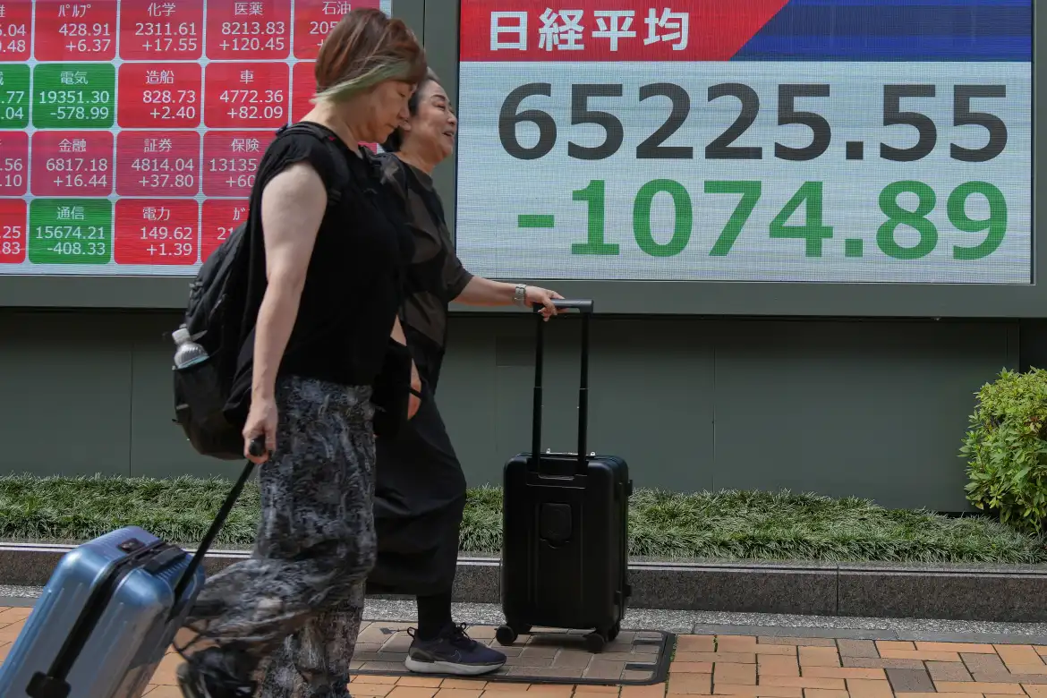 World Shares Are Mixed and Kospi Falls 4.6% After Tech Giants Decline on Wall Street